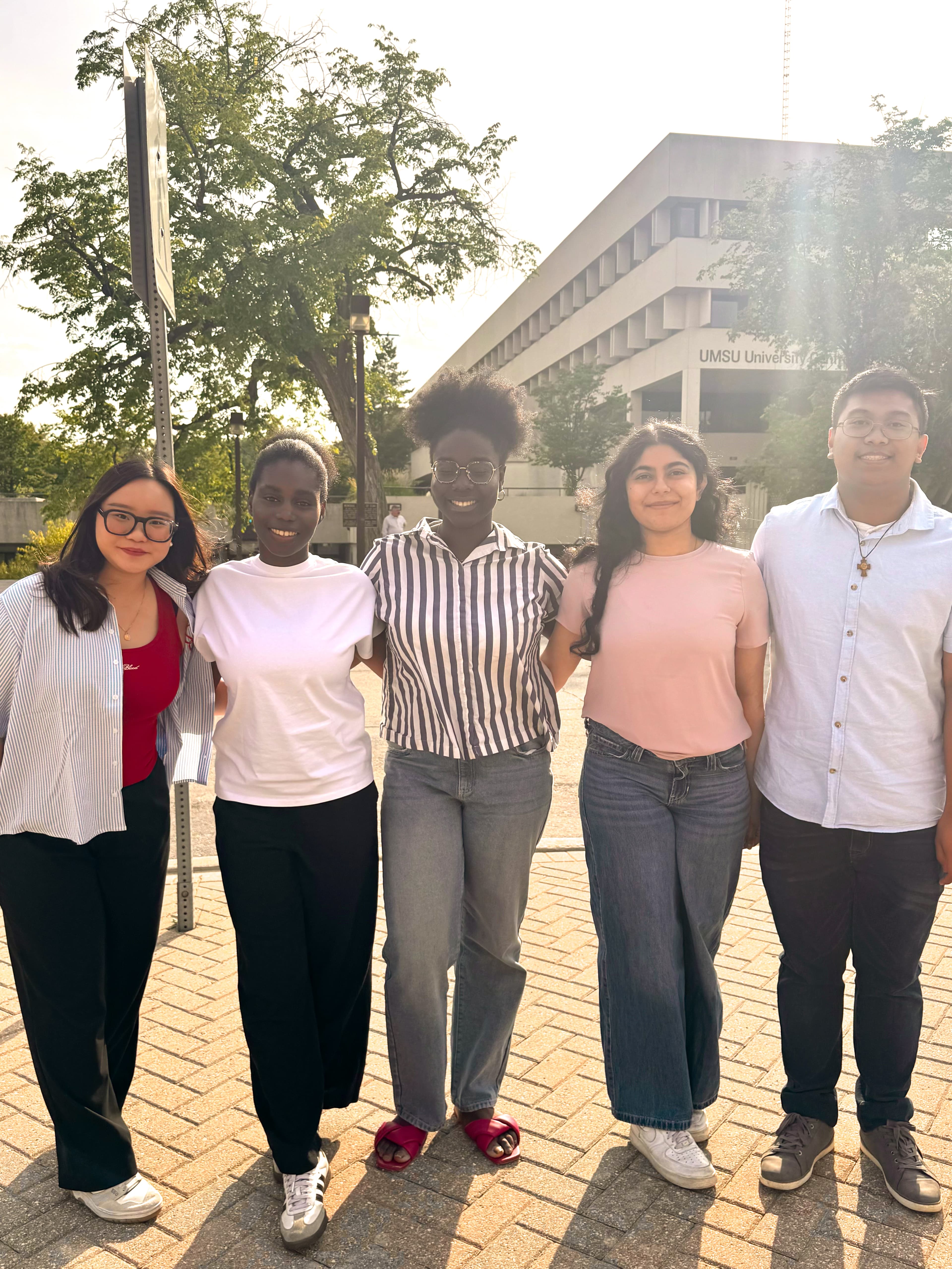 Prairie iGEM Human Practices subteam engaging with the community.